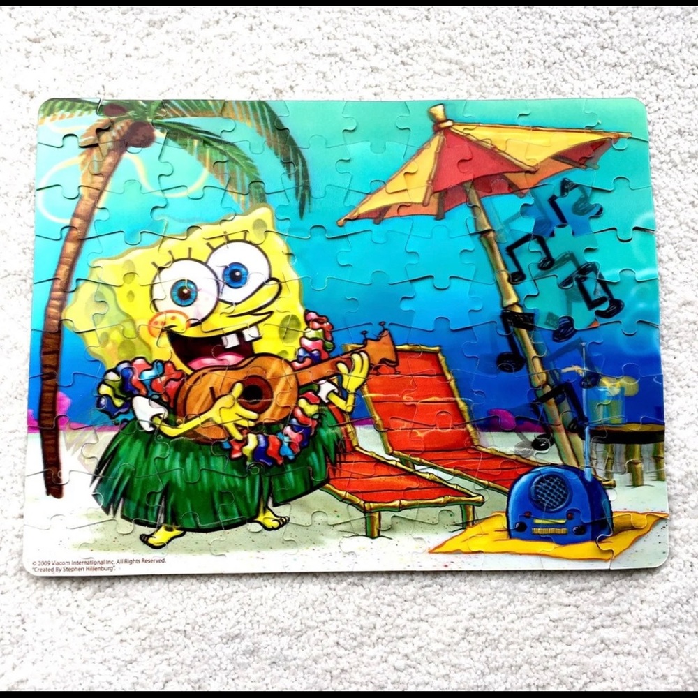 Spongebob Squarepants Bikini Bottom Lenticular Puzzle